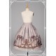 Krad Lanrete Mozarabic Chant Short and Long Skirt(Leftovers/3 Colours/Full Payment Without Shipping)